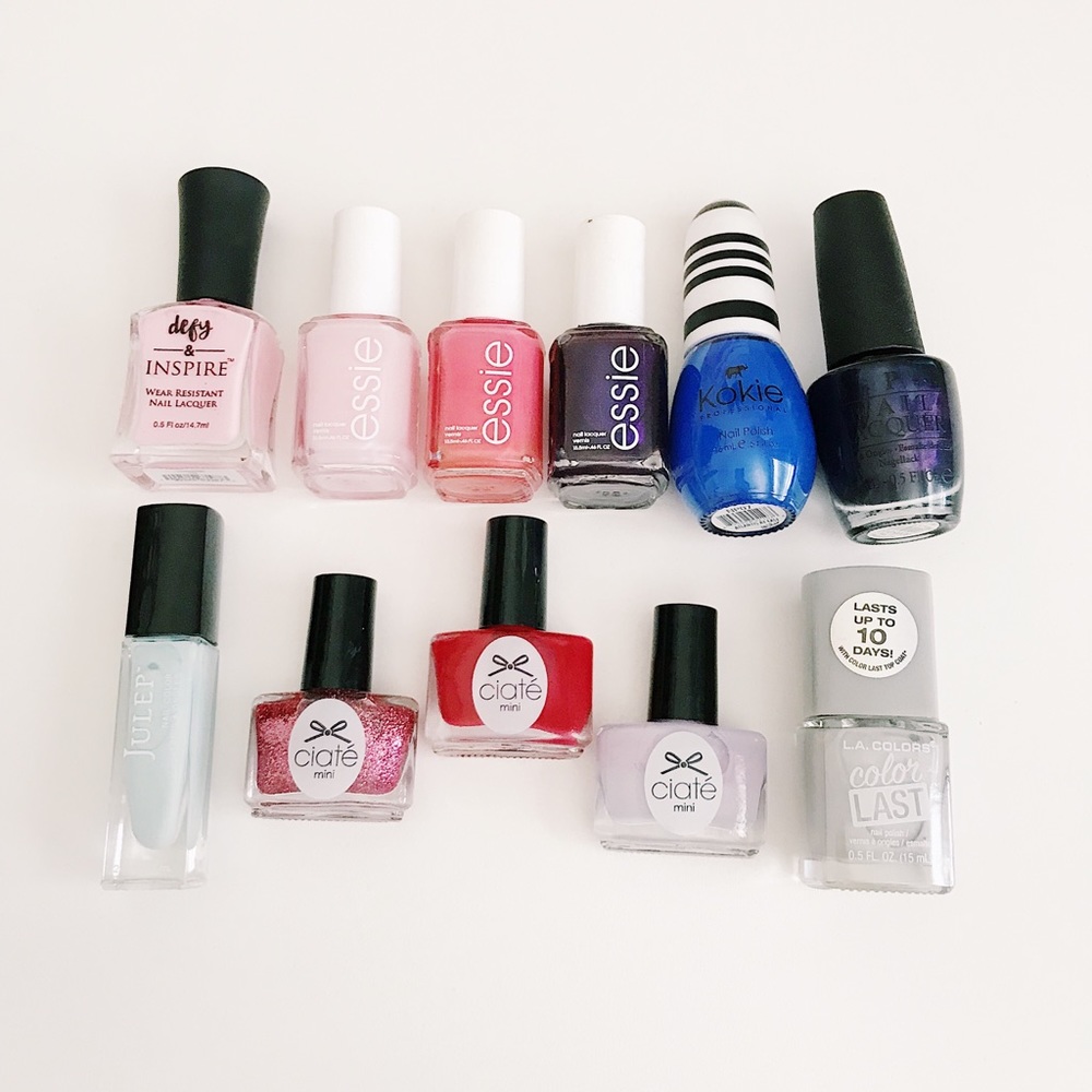 Assorted Nail Polishes